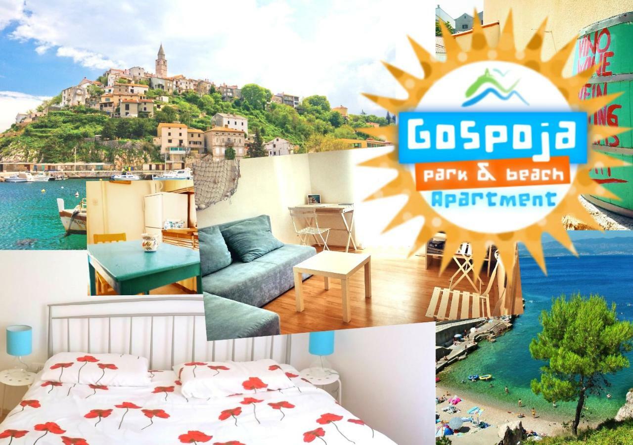 Gospoja Park & Beach Apartment Vrbnik Exterior foto